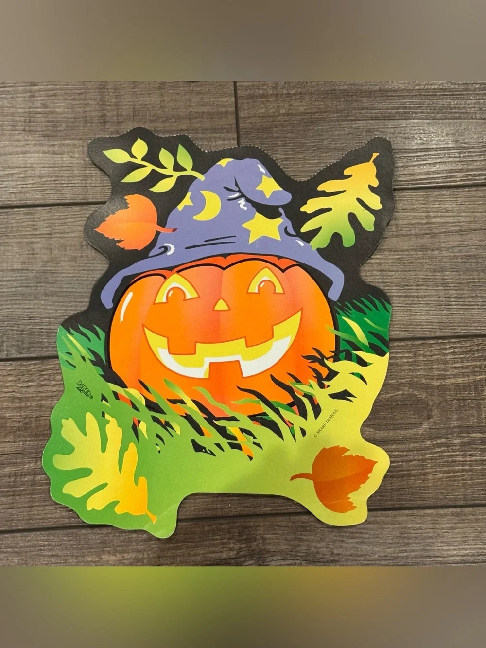 Vintage Halloween Party Decorations Wind Streamer Banner Honeycomb & Die Cut